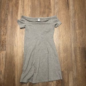 off shoulder dress